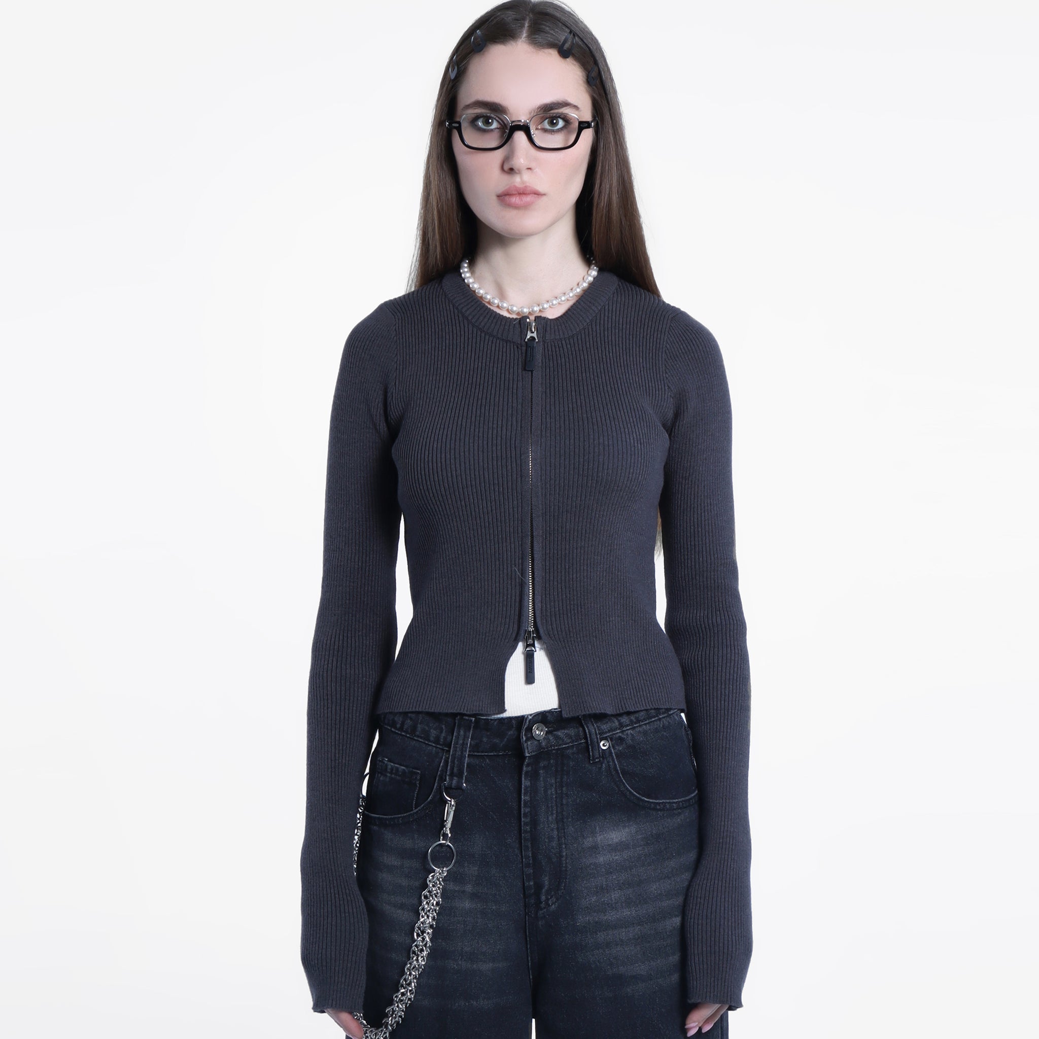 Bellona Knit Zip Up