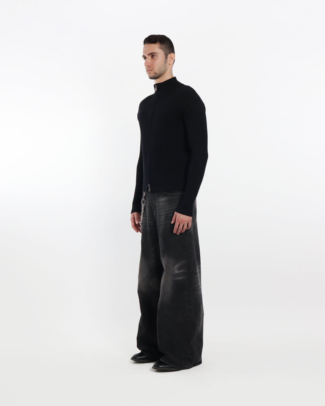 Astor Ribbed Knit Mock Neck