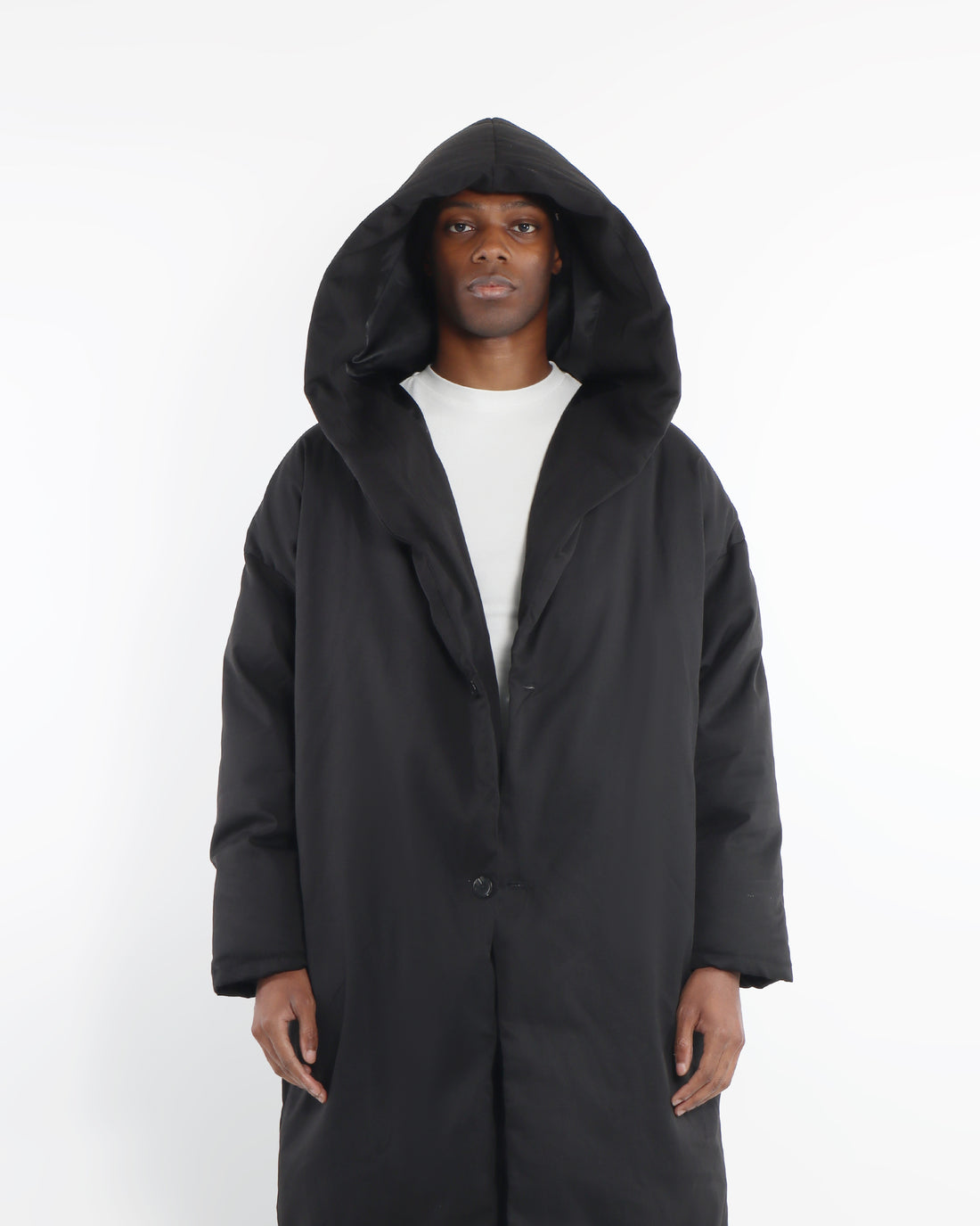 Khagan Padded Trench Cloak