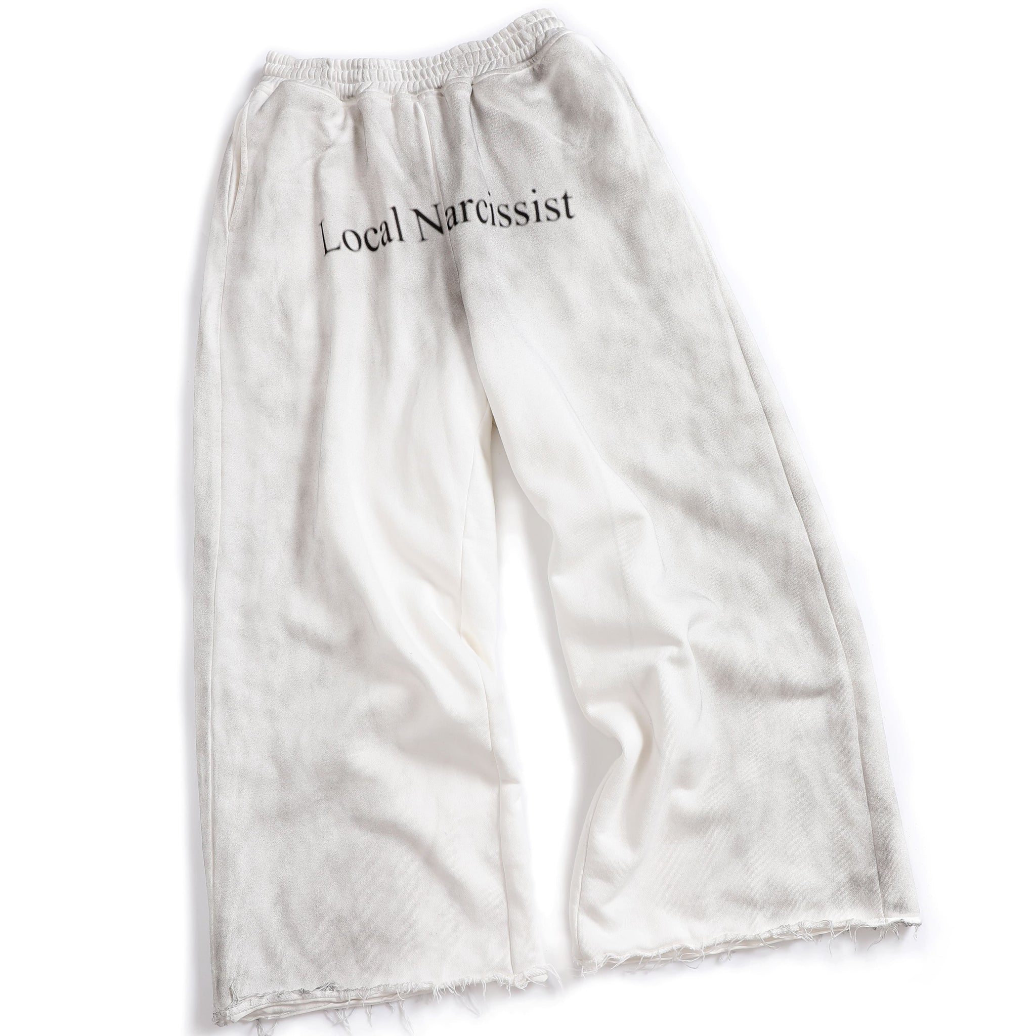 "The World Is Now Yours" Sweatpants White