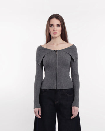 Cerce Off Shoulder Knit