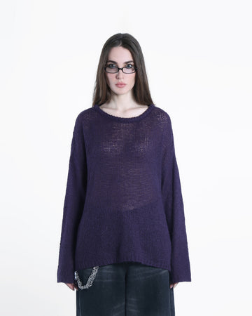 Sherry Wool Blend Knit Crewneck